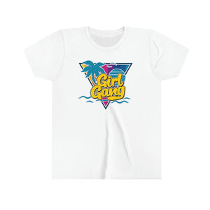 Girl Gang Geometric Girls Retro T-shirt