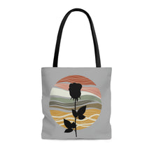 Load image into Gallery viewer, Black Rose Retro High Quality Tote Bag
