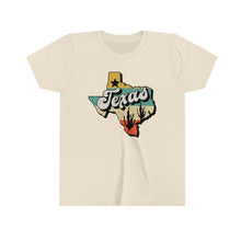 Load image into Gallery viewer, Texas State Retro Youth Girls State T-shirt
