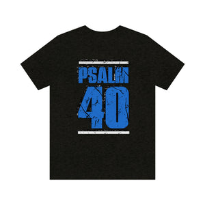 Psalm 40 Men's Short Sleeve Graphic Tee