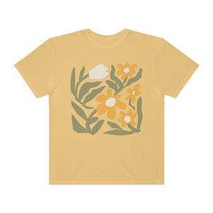 Utopian Flower Abstract Women’s Vintage T-shirt