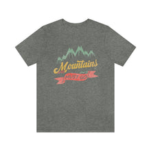 Load image into Gallery viewer, Mountains are Calling Men&#39;s Short Sleeve Graphic Tee
