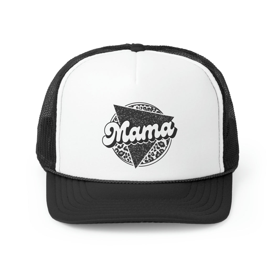 MAMA Retro Geometric Trucker Cap