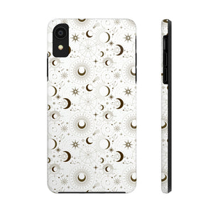 Sun and Moon White Phone Case, Case-Mate