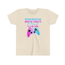 Load image into Gallery viewer, Gamer Girl Youth Girls Retro T-shirt
