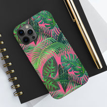 Load image into Gallery viewer, Neon Jungle Pink and Green Tough Phone Case, Case-Mate
