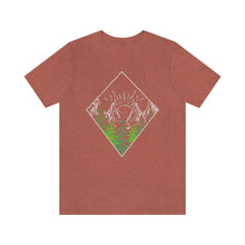 Load image into Gallery viewer, Nature Mountains Hand-Drawn Men&#39;s Short Sleeve Graphic Tee
