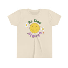 Load image into Gallery viewer, Be Kind Always Youth Girls Retro T-shirt
