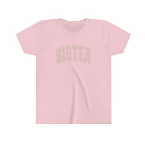 Sister Varsity Girls Youth Retro T-shirt