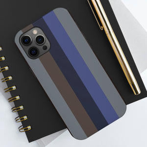 Men's Striped Phone Case, Case-Mate