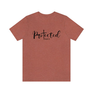 Protected Psalm 91 Men's Short Sleeve Graphic Tee