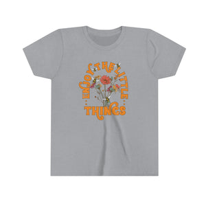 Enjoy The Little Things Youth Girls Retro T-shirt