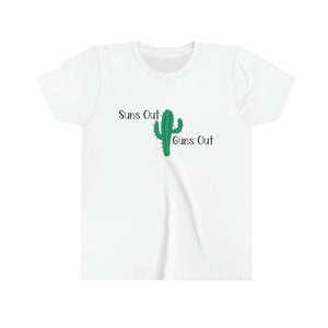 Suns Out Guns Out Youth Boys T-shirt