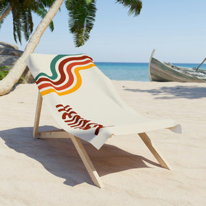 The Kennedy Retro Custom Name Beach Towel