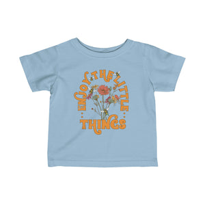 Enjoy The Little Things Infant Fine Jersey Tee