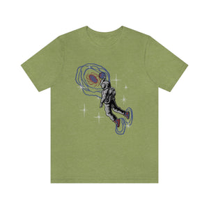 Space Basketball Men's Short Sleeve Graphic Tee