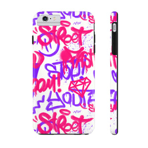 Graffiti Pink Tough Phone Case, Case-Mate