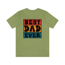 Load image into Gallery viewer, Best Dad Ever Retro Men&#39;s Short Sleeve Graphic Tee
