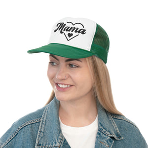 Mama Heart Trucker Caps