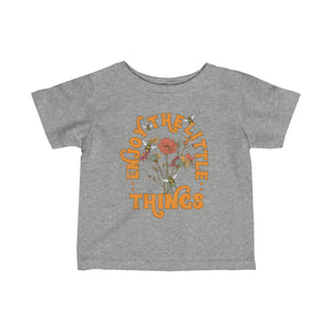 Enjoy The Little Things Infant Fine Jersey Tee