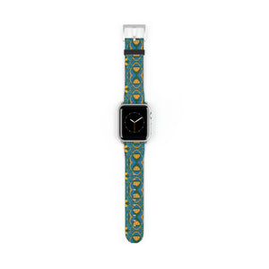 Marrakesh Faux-Leather Apple Watch Band