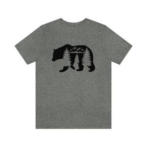 Nature Bear Men's Short Sleeve Graphic Tee