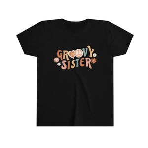 Groovy Sister Youth Girls Retro T-shirt