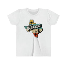 Load image into Gallery viewer, Texas State Retro Youth Girls State T-shirt
