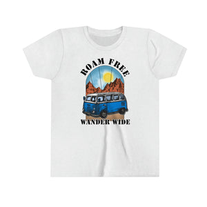 Roam Free Wander Wide Youth Boys T-shirt