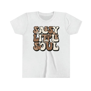 Sassy Little Soul Girls Youth Retro T-shirt