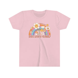 Show Love To Yourself Girls Youth Retro T-shirt