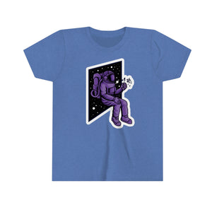 Sitting Astronaut Youth Boys T-shirt