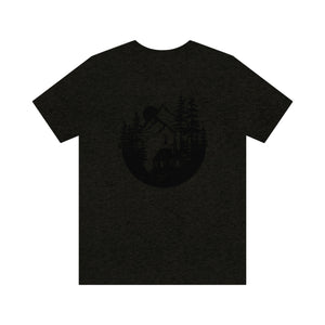 Cabin in The Woods Sketch Men's Short Sleeve Graphic Tee