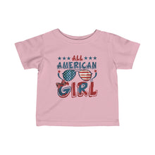 Load image into Gallery viewer, All American Girl Infant Fine Jersey Tee
