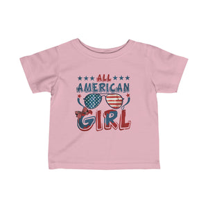 All American Girl Infant Fine Jersey Tee