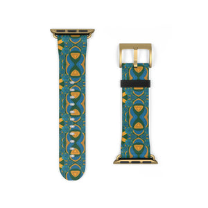 Marrakesh Faux-Leather Apple Watch Band