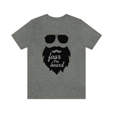 Load image into Gallery viewer, Fear The Beard Men&#39;s Short Sleeve Graphic Tee
