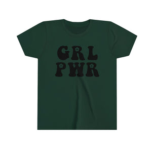 Grl Pwr Youth Girls Retro T-shirt