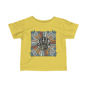 Here Comes the Sun Infant Fine Jersey Tee