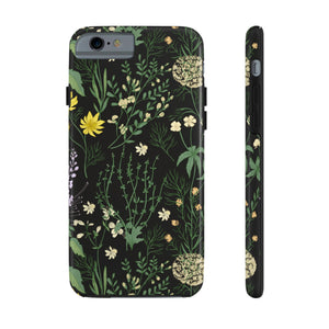 Vintage Flowers Tough Phone Case, Case-Mate