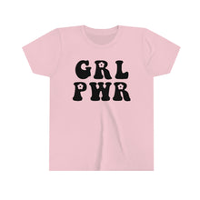 Load image into Gallery viewer, Grl Pwr Youth Girls Retro T-shirt
