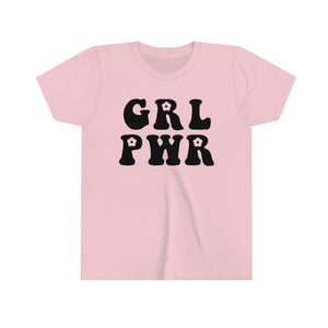 Grl Pwr Youth Girls Retro T-shirt