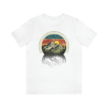 Load image into Gallery viewer, Mountain Adventure Retro Men&#39;s Short Sleeve Graphic Tee
