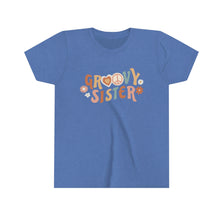 Load image into Gallery viewer, Groovy Sister Youth Girls Retro T-shirt
