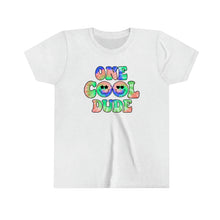 Load image into Gallery viewer, One Cool Dude Tie-Dye Youth Boys T-shirt
