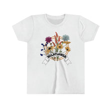 Load image into Gallery viewer, Wildflowers Girls Youth Retro T-shirt
