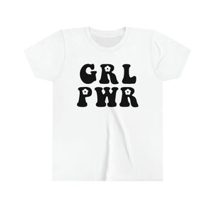 Grl Pwr Youth Girls Retro T-shirt