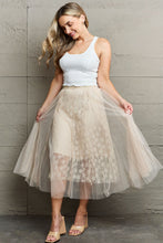 Load image into Gallery viewer, Ninexis Lace Flowy Midi Skirt
