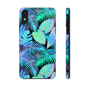 Neon Blue Jungle Tough Phone Case, Case-Mate