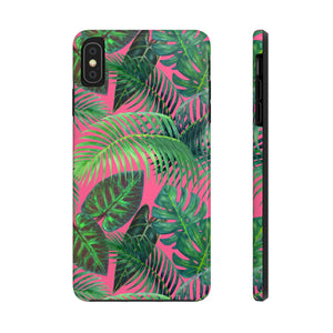 Neon Jungle Pink and Green Tough Phone Case, Case-Mate